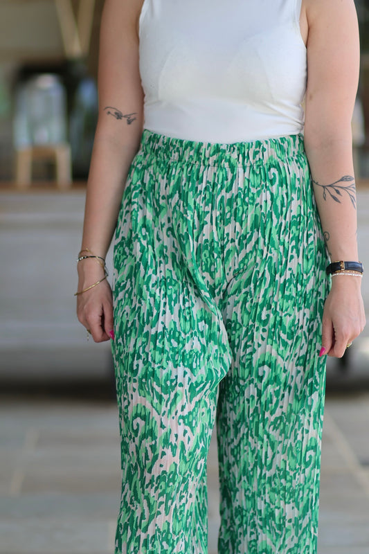 Pantalon plissé Claire