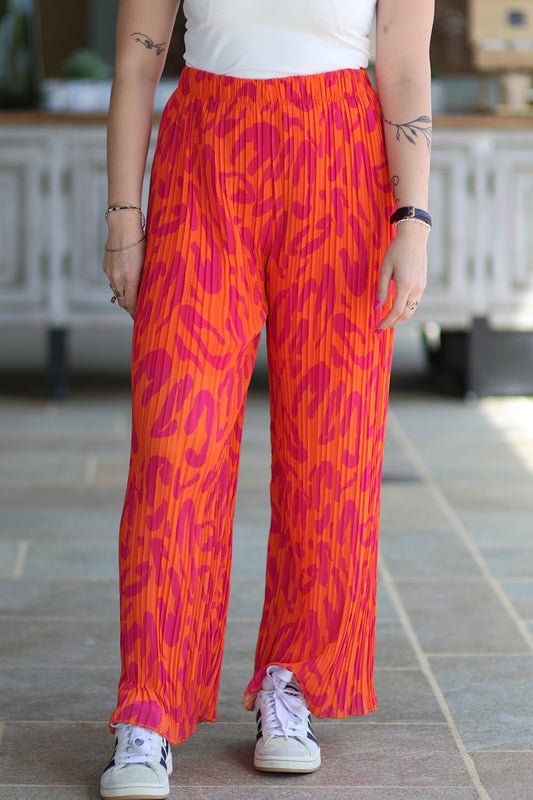 Pantalon plissé Claire