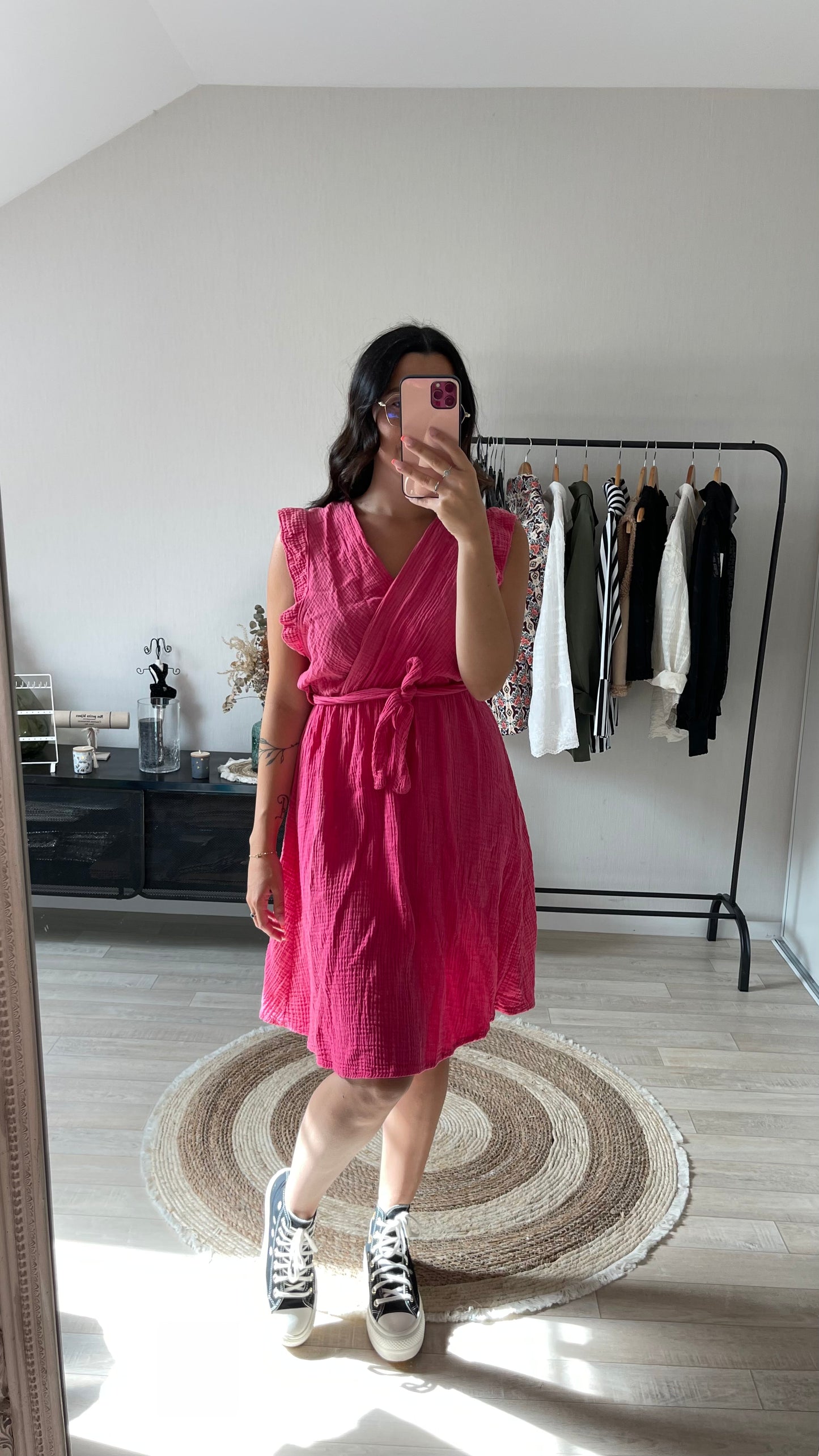 Robe Grazia rose