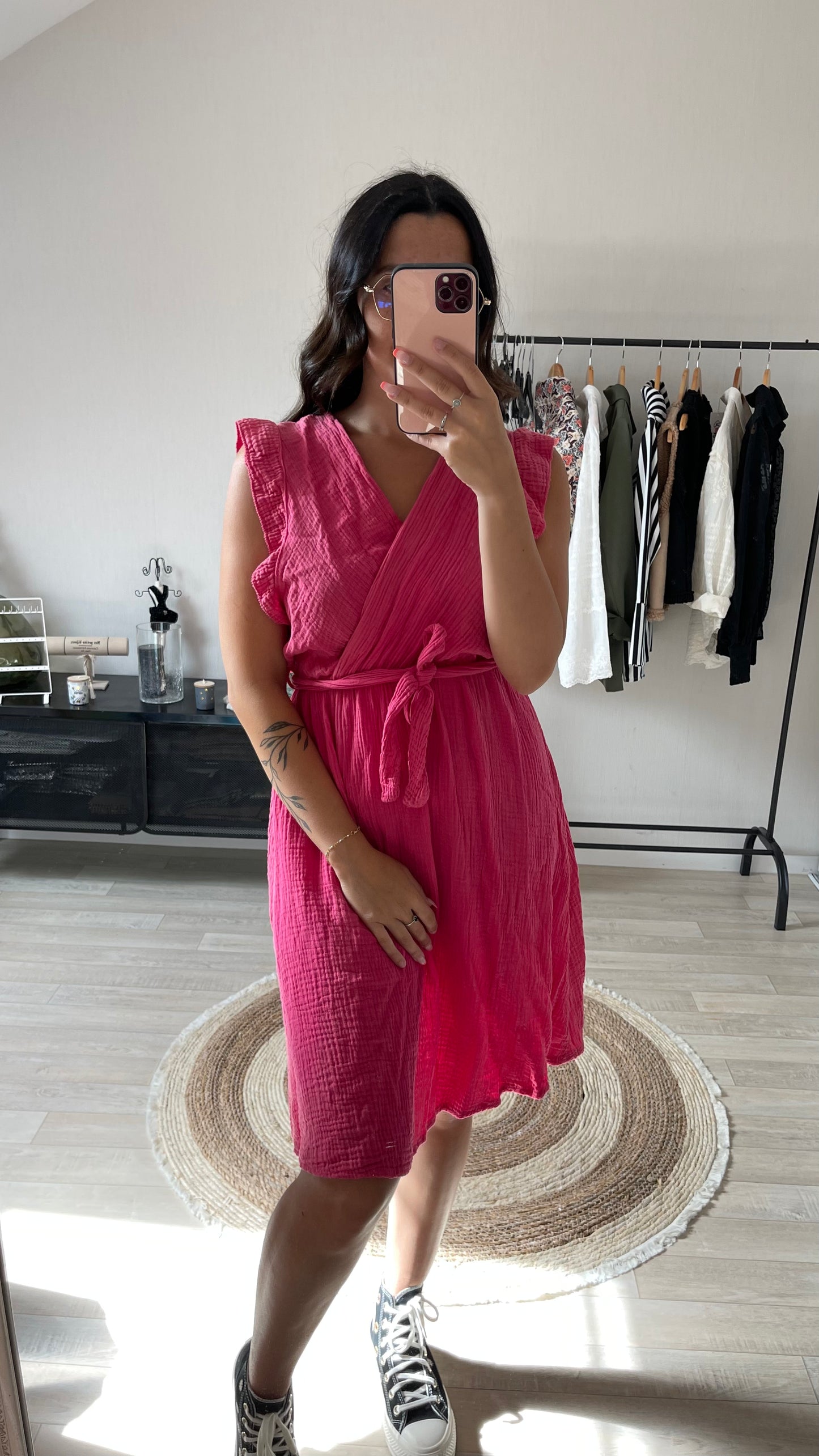 Robe Grazia rose