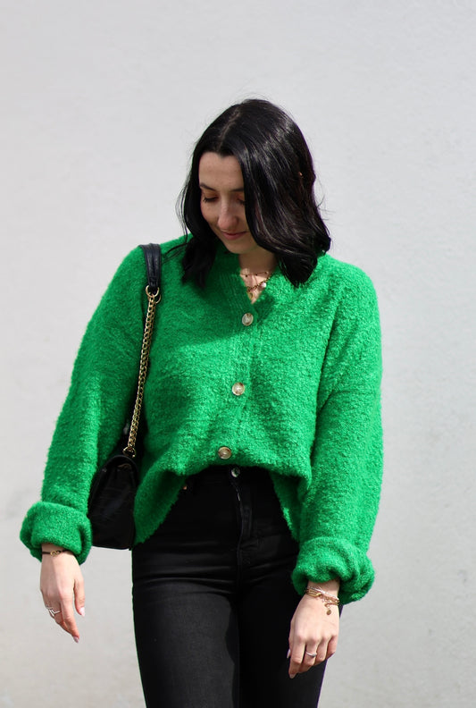Gilet vert Aurélie
