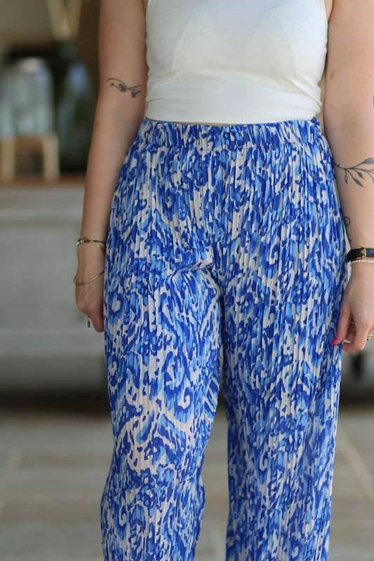 Pantalon plissé Claire