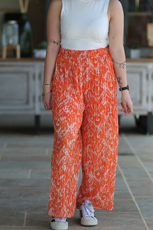 Pantalon plissé Claire