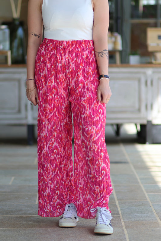 Pantalon plissé Claire