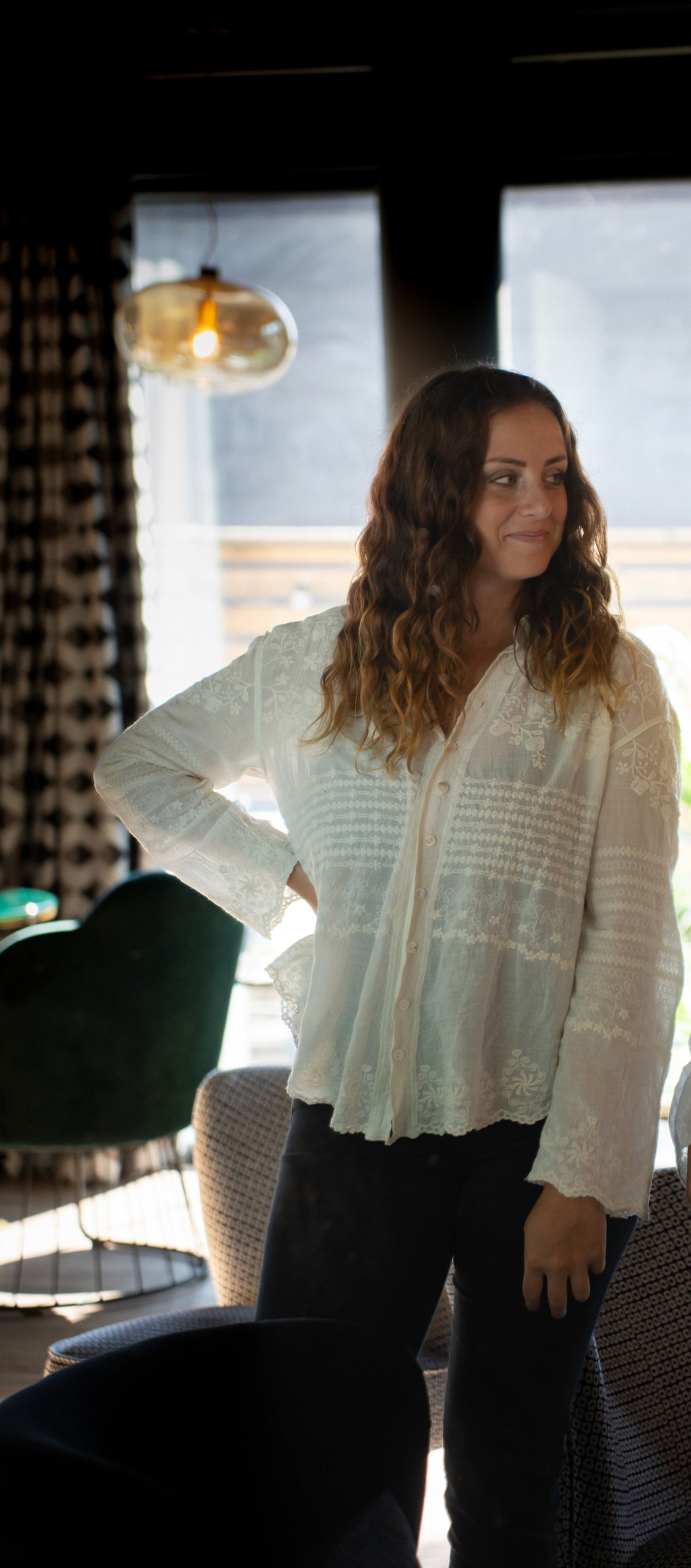 Chemise Hanaë beige