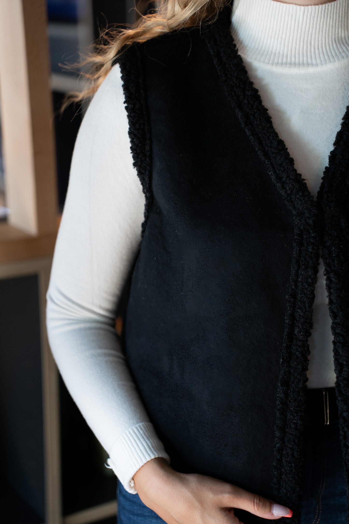 Gilet noir Julie