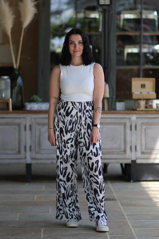 Pantalon plissé Claire