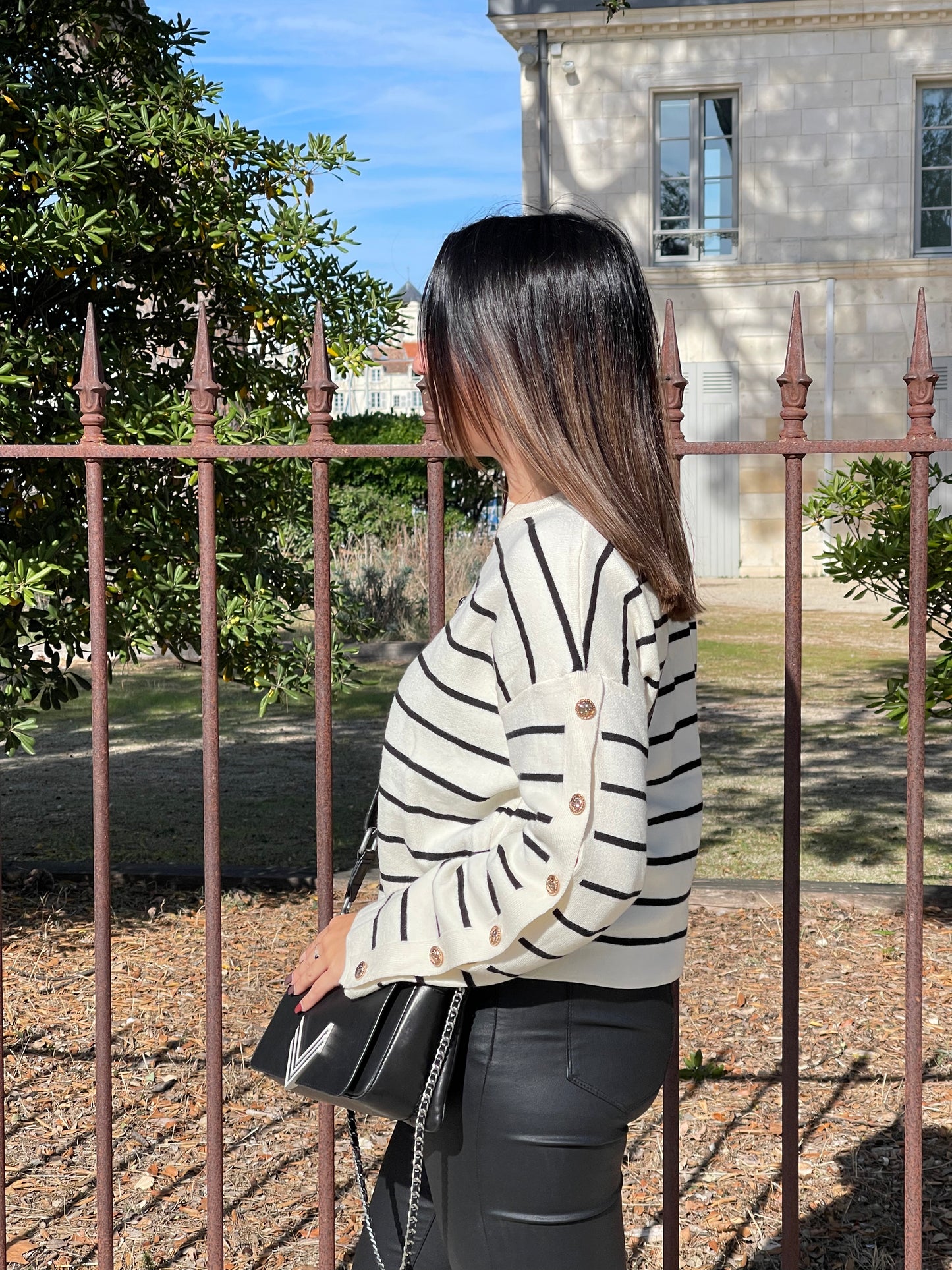Pull rayé Kara