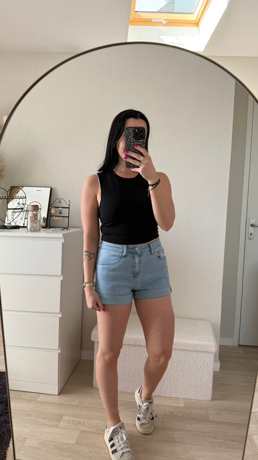 Short en jean