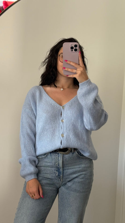 Pull bleu