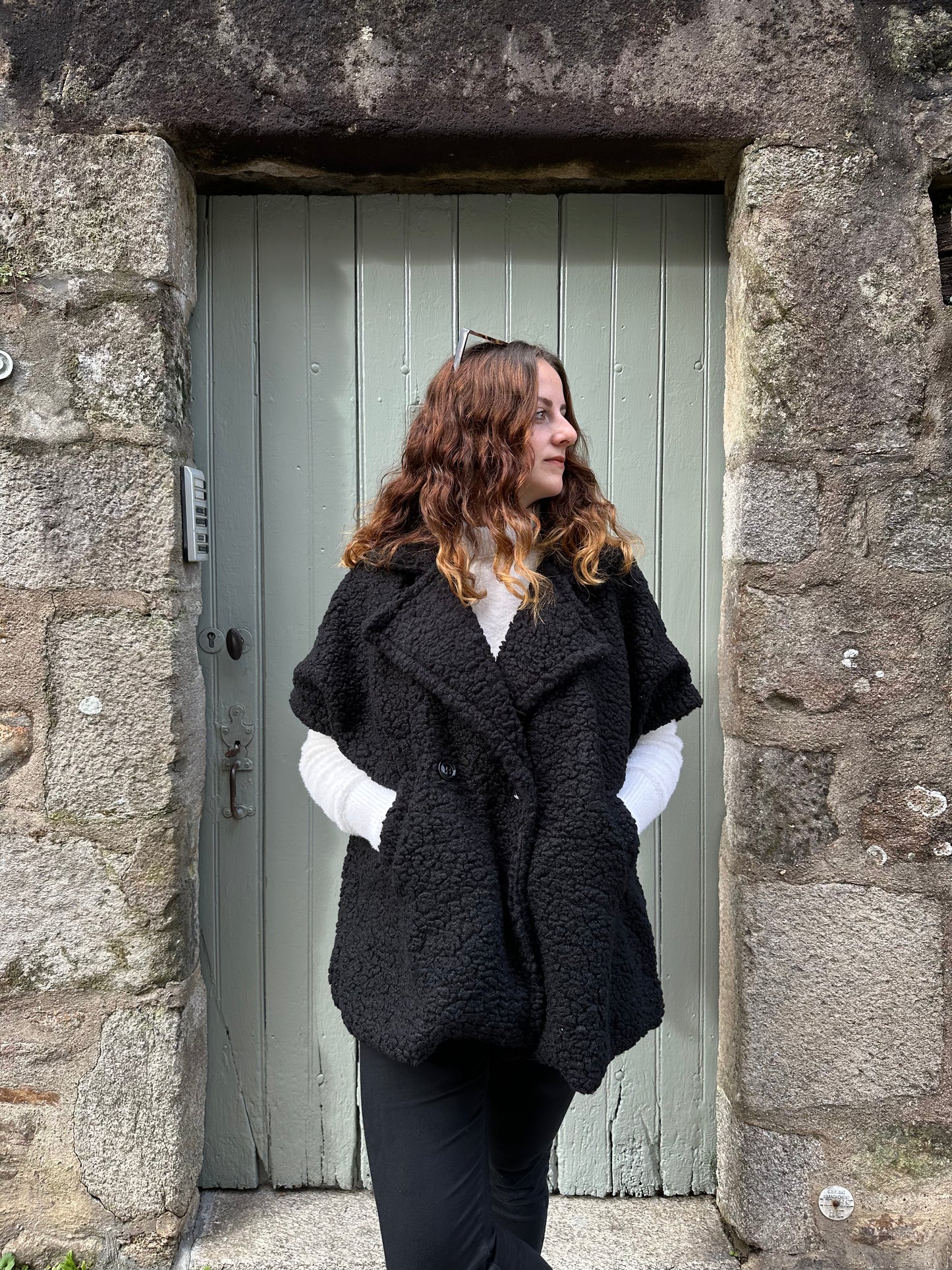 Veste sans manches Kamille noire