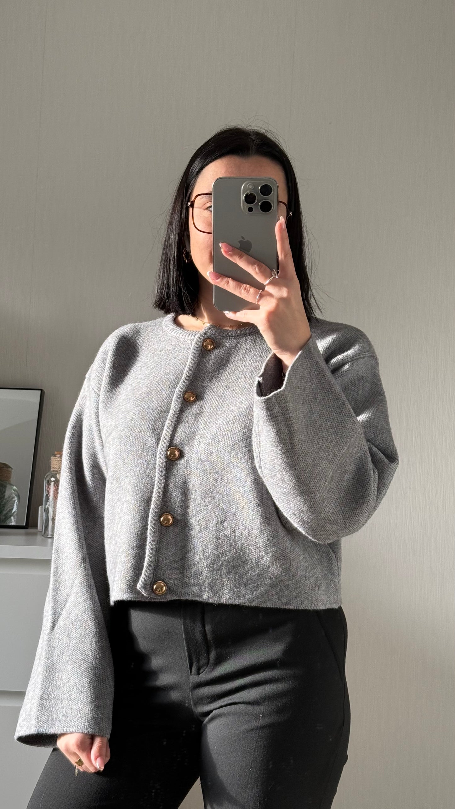 Gilet gris