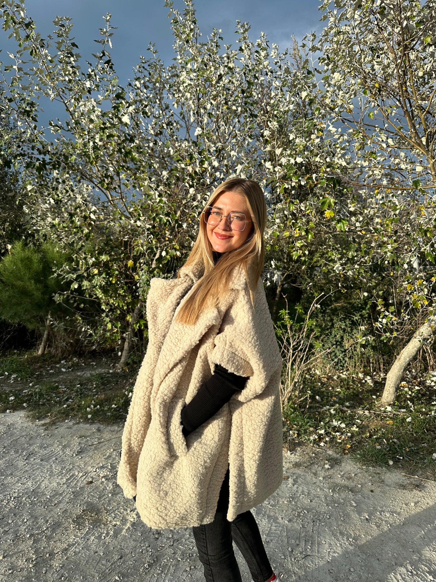 Veste sans manches Kamille beige
