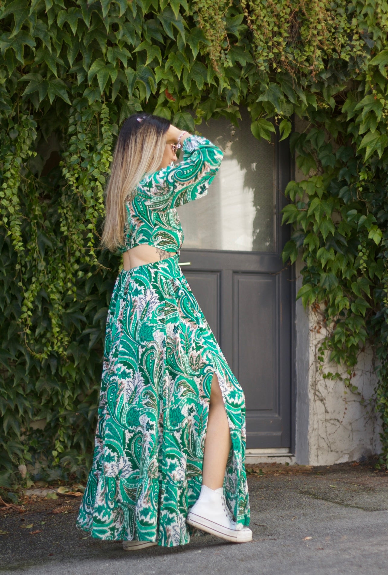 Robe Gabriella verte