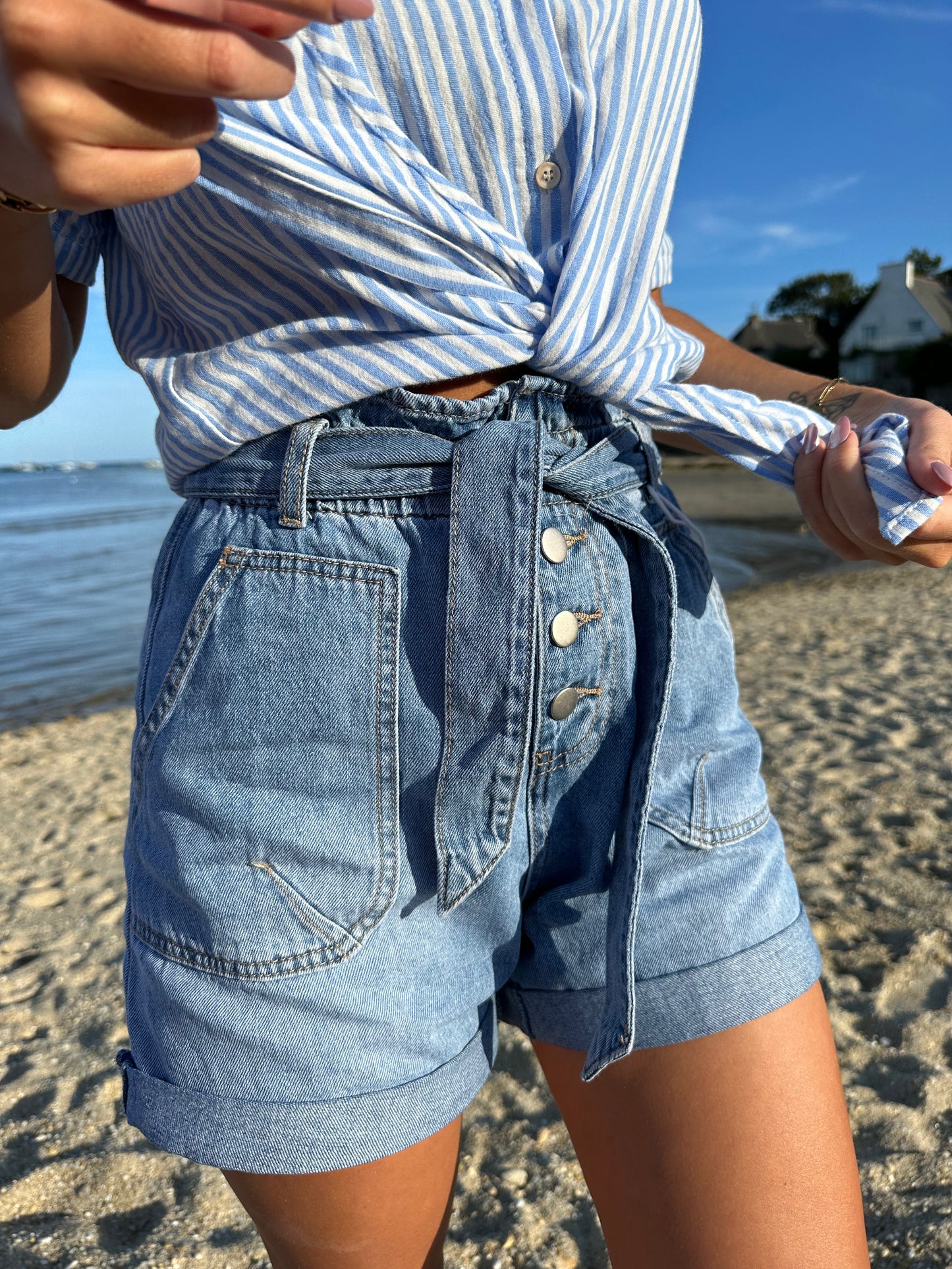 Short en jean Garance