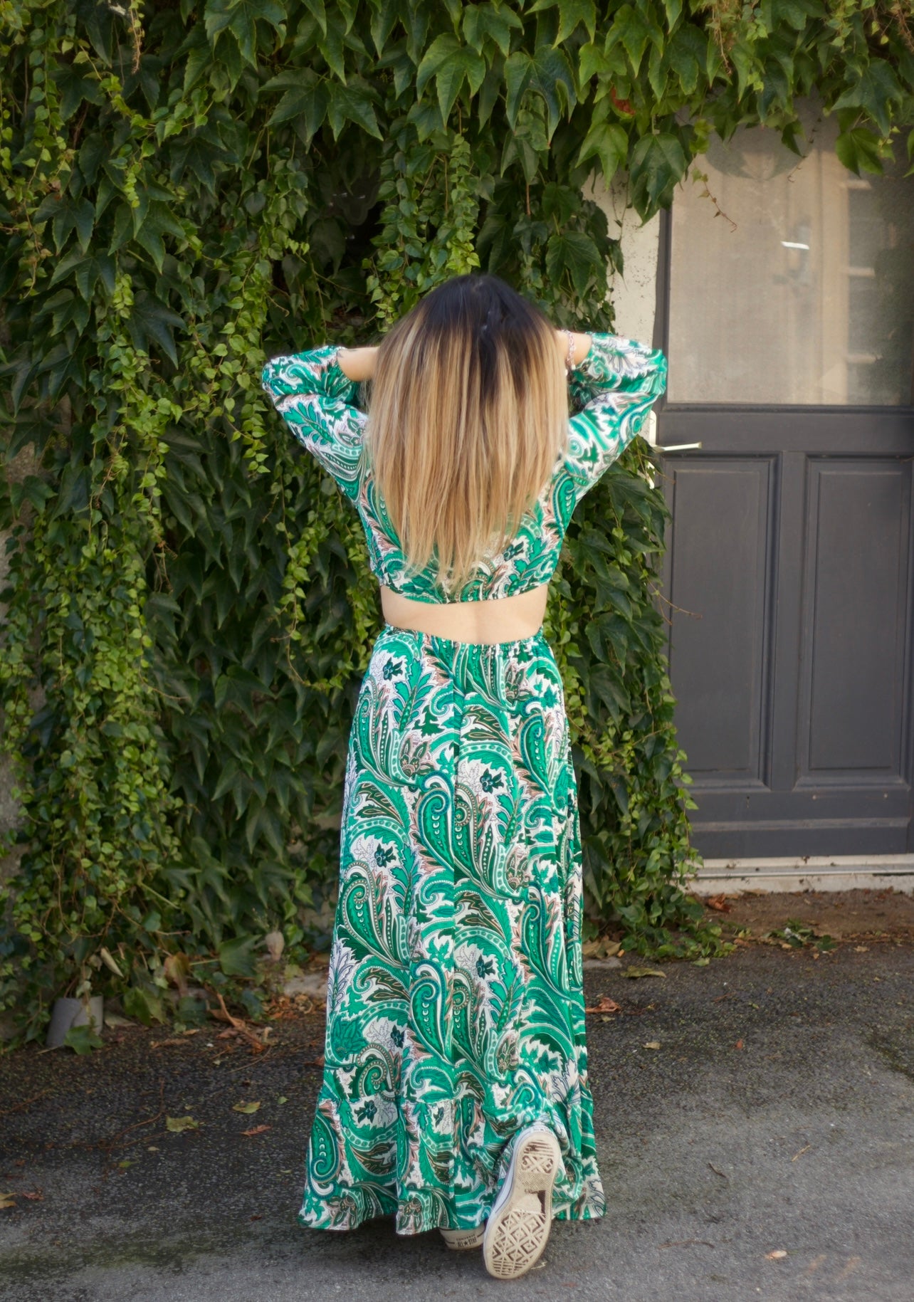 Robe Gabriella verte