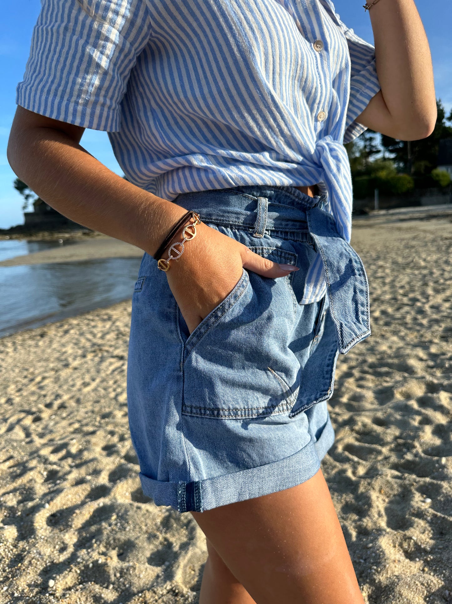 Short en jean Garance