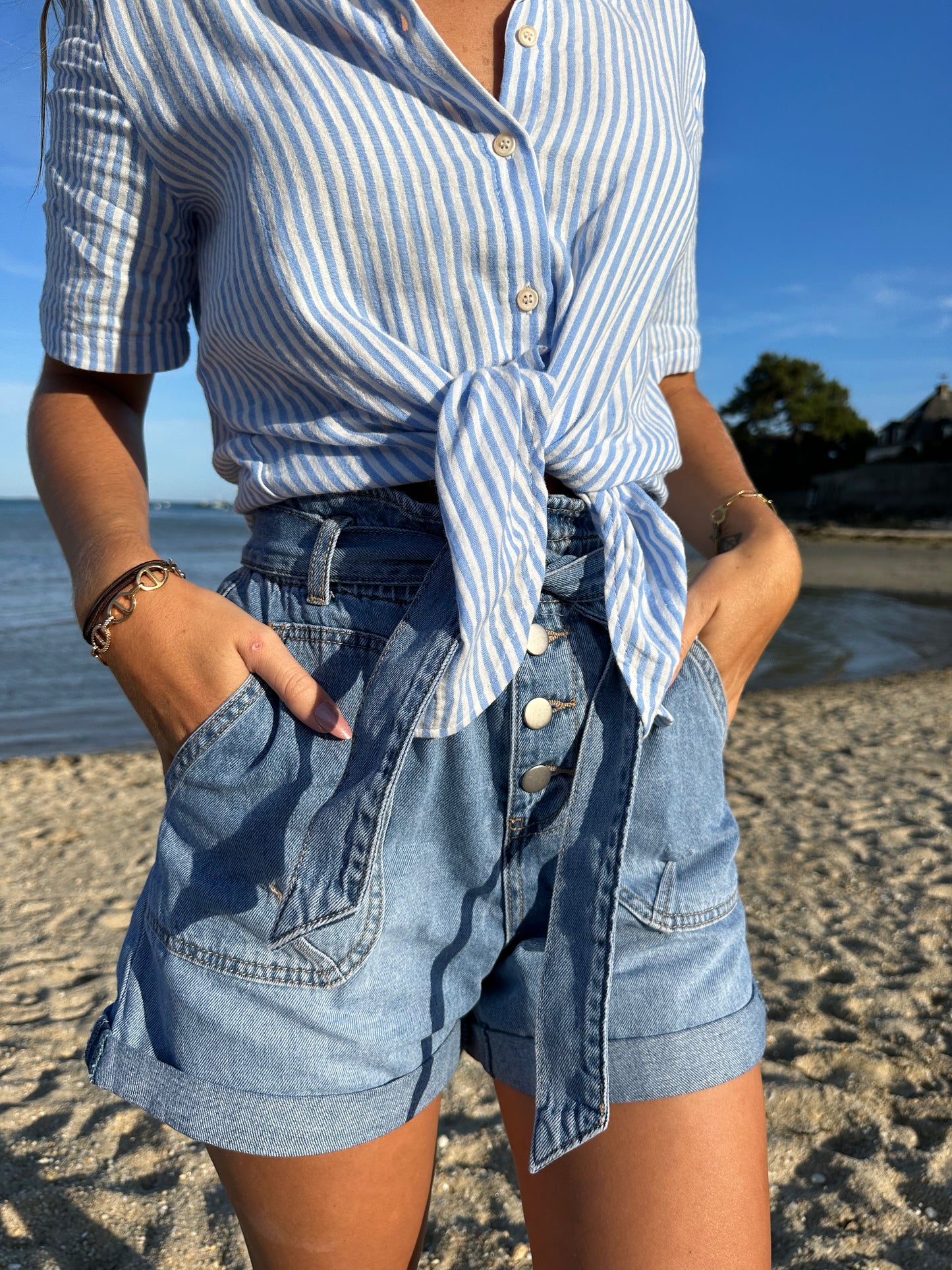 Short en jean Garance