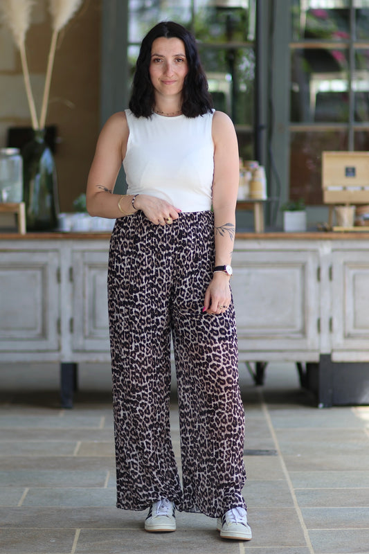 Pantalon plissé Claire