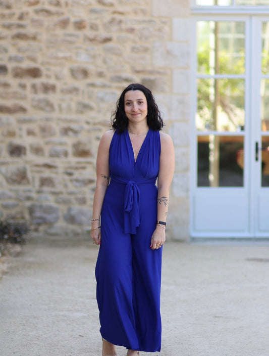 Combinaison Cécilia bleue