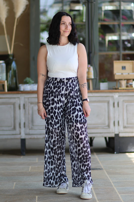 Pantalon plissé Claire