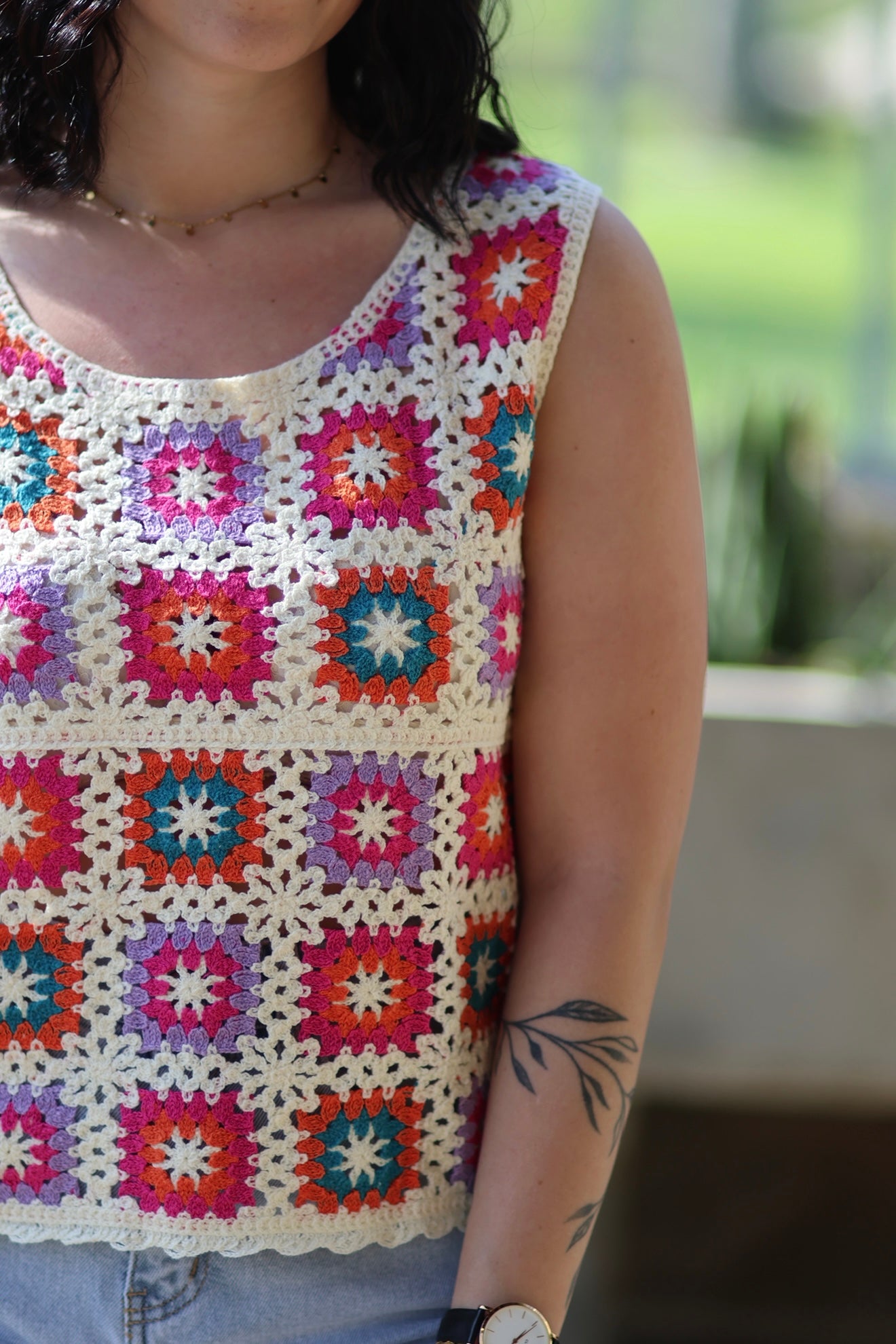 Top crochet Camille