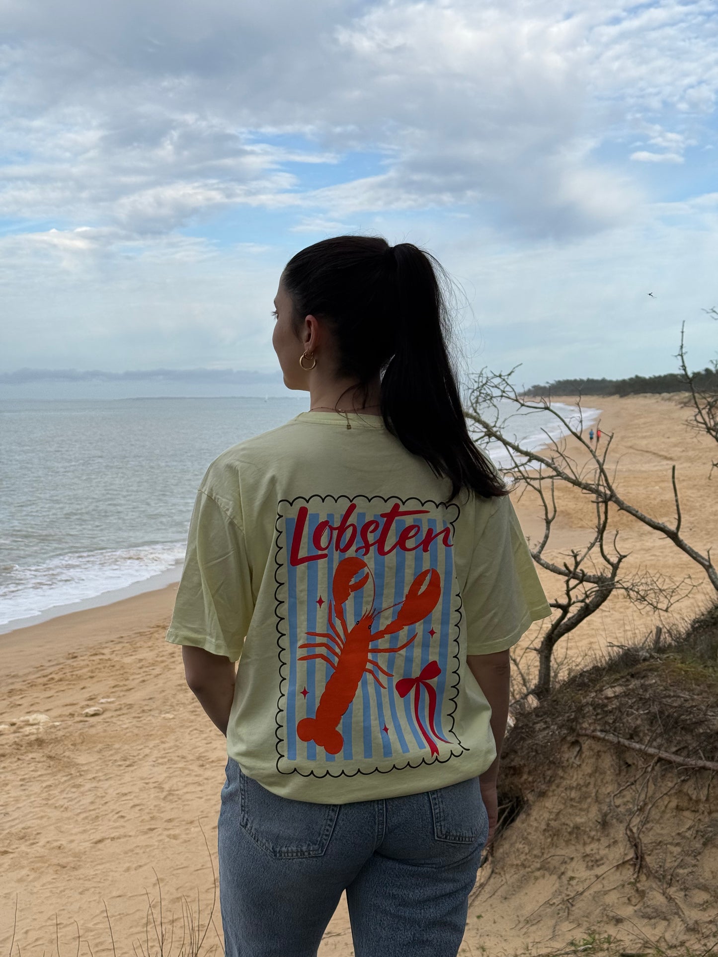 T-shirt Lobster jaune