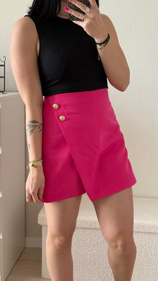 Jupe-short rose