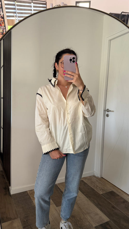 Chemise crème