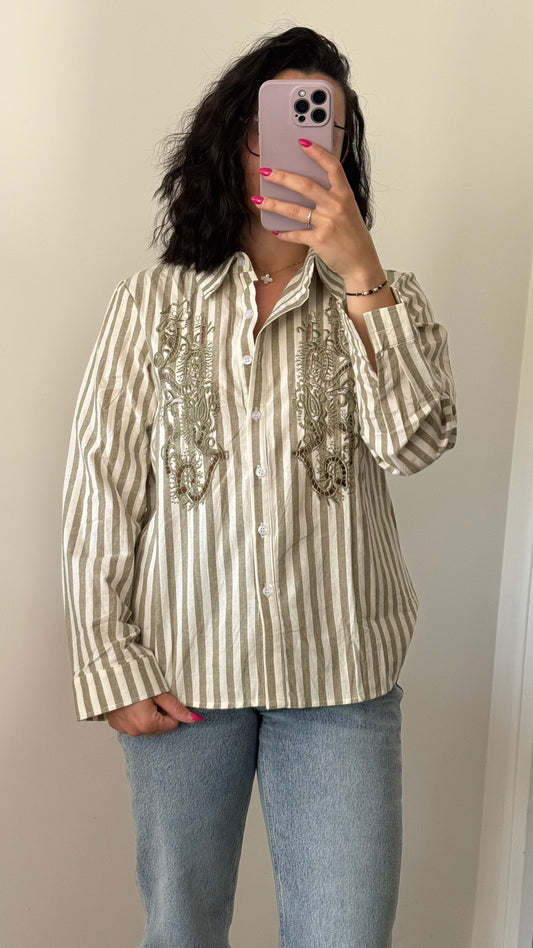 Chemise kaki