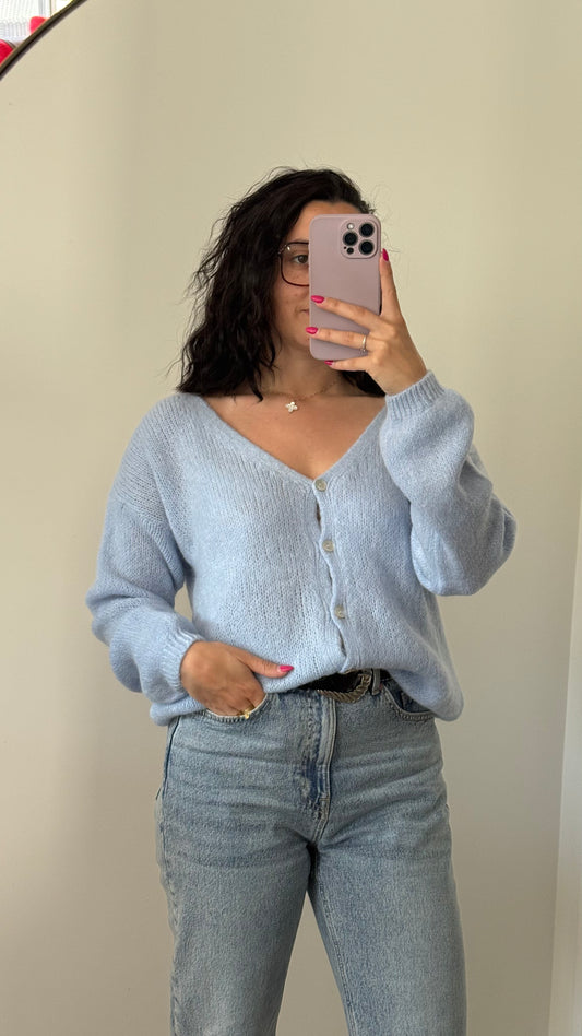 Pull bleu