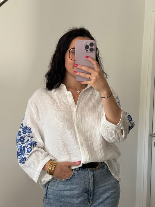 Chemise gaze de coton