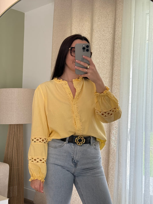 Chemise jaune Elisa