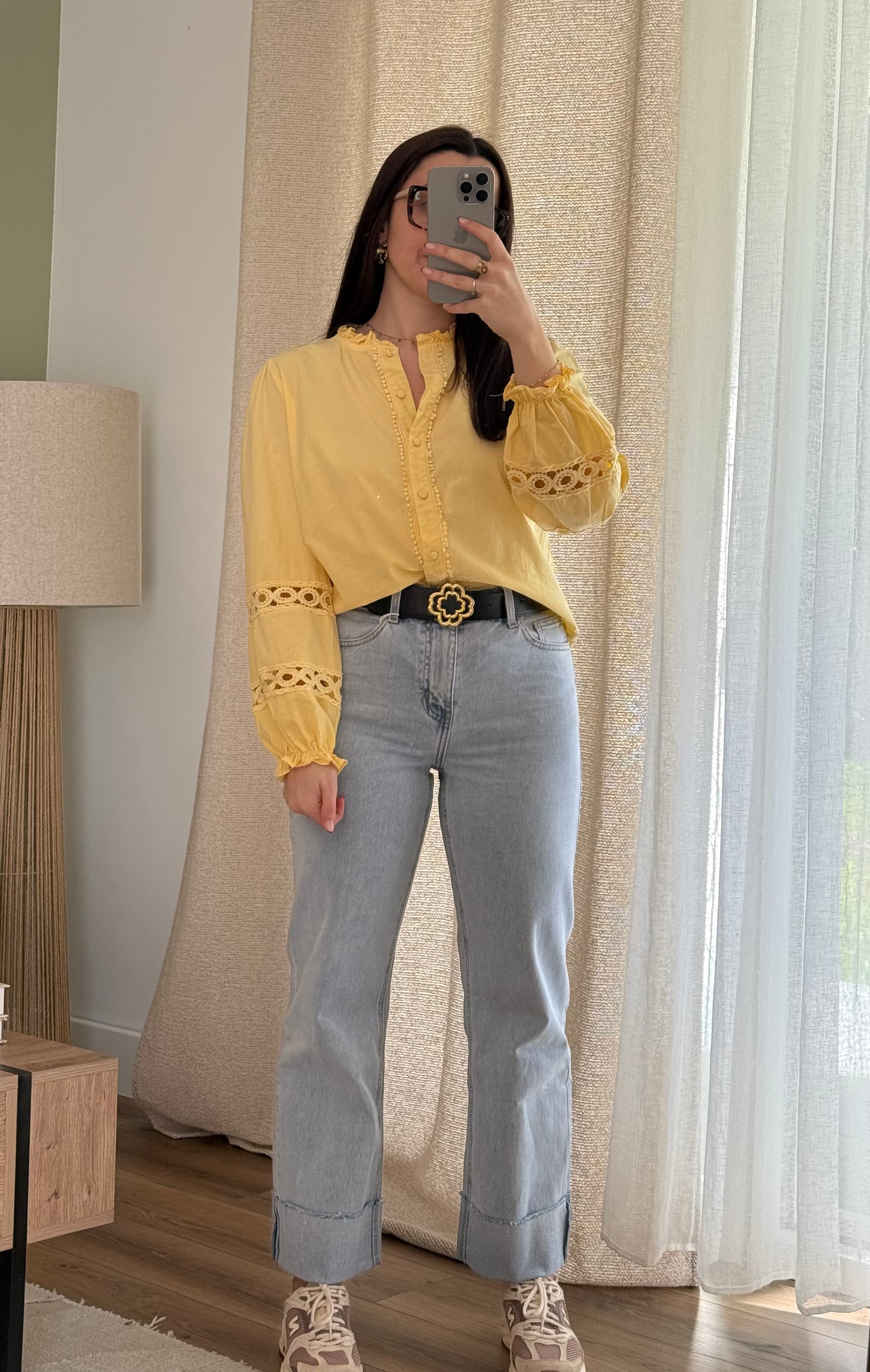 Chemise jaune Elisa