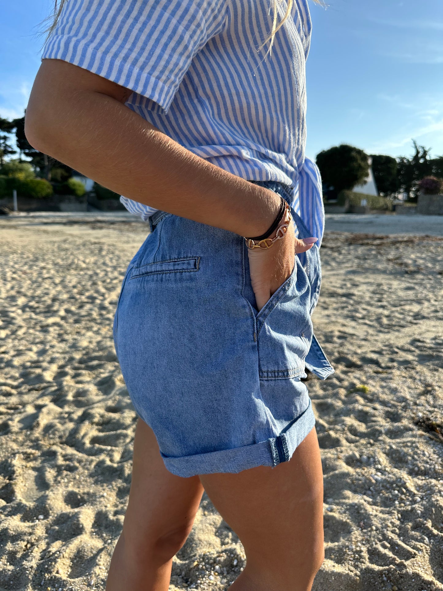 Short en jean Garance